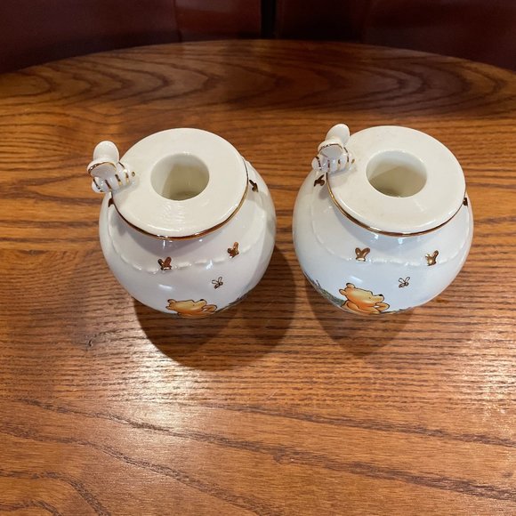Lenox Pooh Honey Pot Candleholders - Picture 2 of 4
